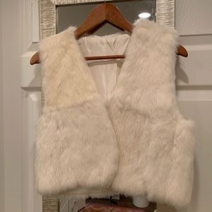 Genuine Rabbit Fur Vest